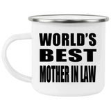 World's Best Mother In Law - 12oz Camping Mug