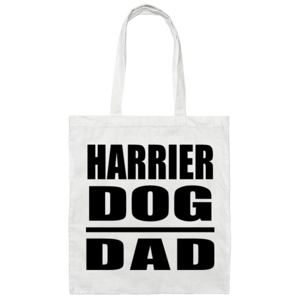Harrier Dog Dad - Tote Bag White
