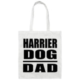 Harrier Dog Dad - Tote Bag White