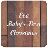Eva Baby's First Christmas - Drink Coaster E