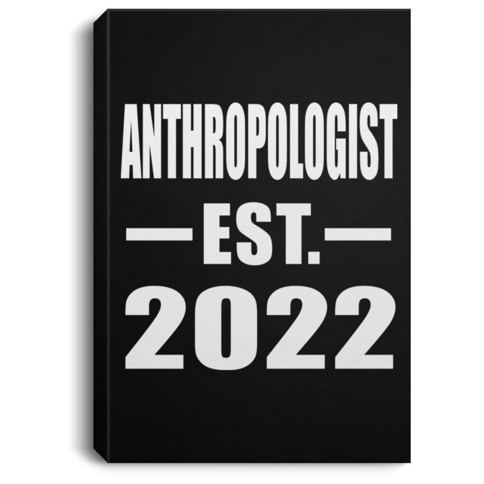 Anthropologist Established EST. 2022 - Canvas Portrait