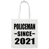 Policeman Since 2021 - Tote Bag White