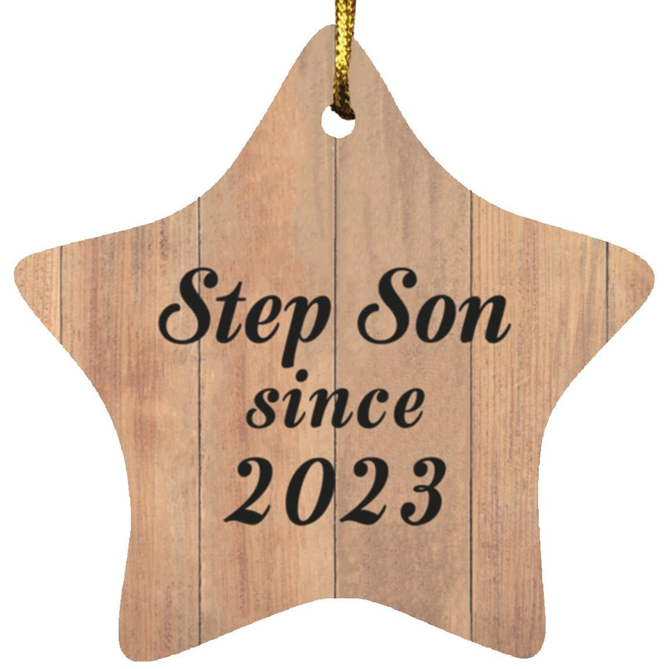 Step Son Since 2023 - Star Ornament C