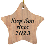 Step Son Since 2023 - Star Ornament C