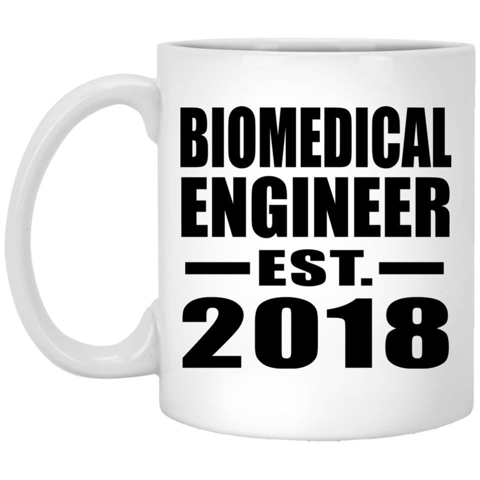 Biomedical Engineer Established EST. 2018 - 11 Oz Coffee Mug