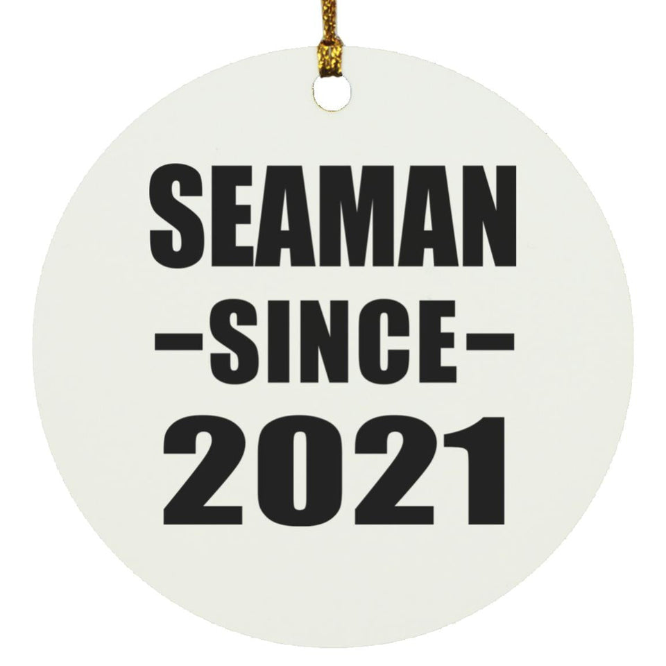 Seaman Since 2021 - Circle Ornament