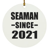 Seaman Since 2021 - Circle Ornament