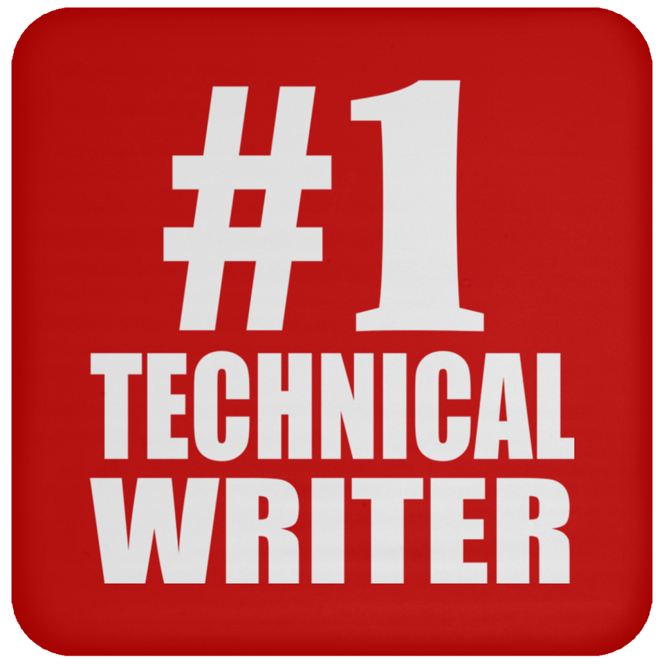 Number One #1 Technical Writer - Drink Coaster