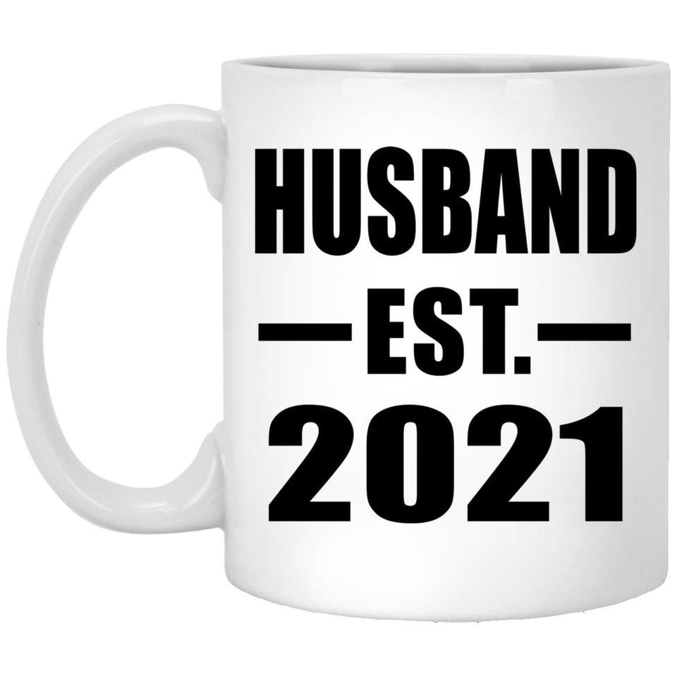 Husband Established EST. 2021 - 11oz Coffee Mug