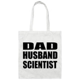Dad Husband Scientist - Tote Bag White