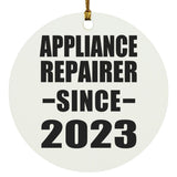 Appliance Repairer Since 2023 - Circle Ornament