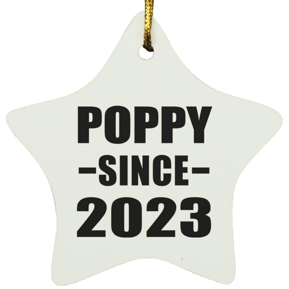 Poppy Since 2023 - Star Ornament