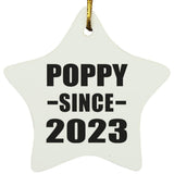 Poppy Since 2023 - Star Ornament