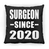 Surgeon Since 2020 - Throw Pillow Black