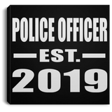 Police Officer Established EST. 2019 - Canvas Square