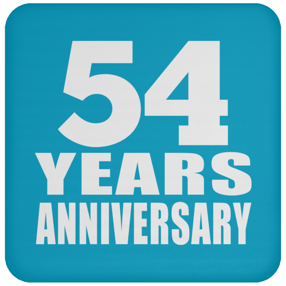 54th Anniversary 54 Years - Coaster
