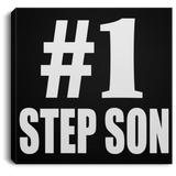 Number One #1 Step Son - Canvas Square