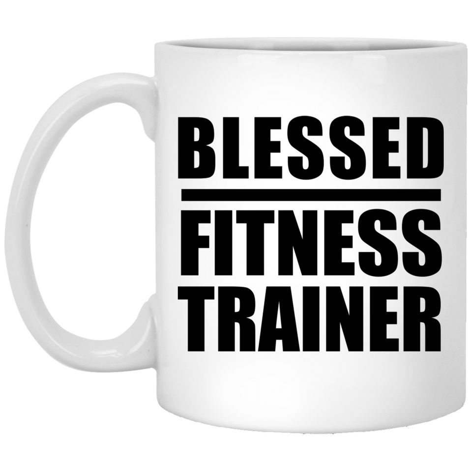 Blessed Fitness Trainer - 11oz Coffee Mug