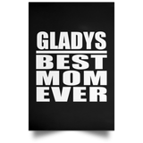 Gladys Best Mom Ever - Poster Portrait