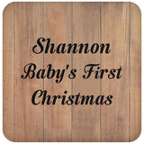 Shannon Baby's First Christmas - Drink Coaster C