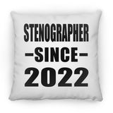 Stenographer Since 2022 - Throw Pillow