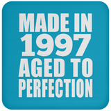 27th Birthday Made In 1997 Aged to Perfection - Drink Coaster