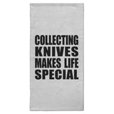Collecting Knives Makes Life Special - Hand Towel