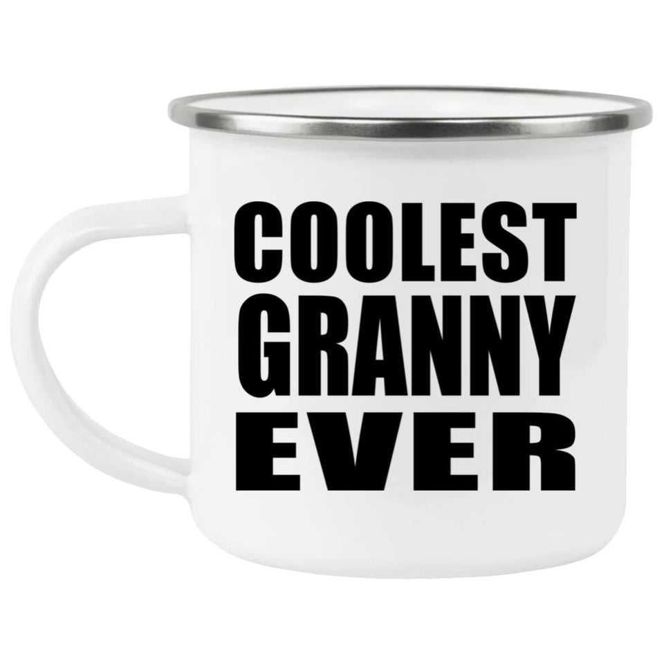 Coolest Granny Ever - 12oz Camping Mug