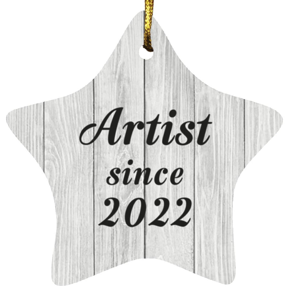 Artist Since 2022 - Star Ornament F