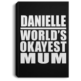 Danielle World's Okayest Mum - Canvas Portrait