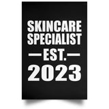 Skincare Specialist Established EST. 2023 - Poster Portrait