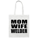 Mom Wife Welder - Tote Bag White