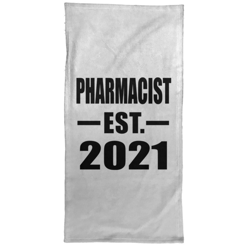 Pharmacist Established EST. 2021 - Hand Towel