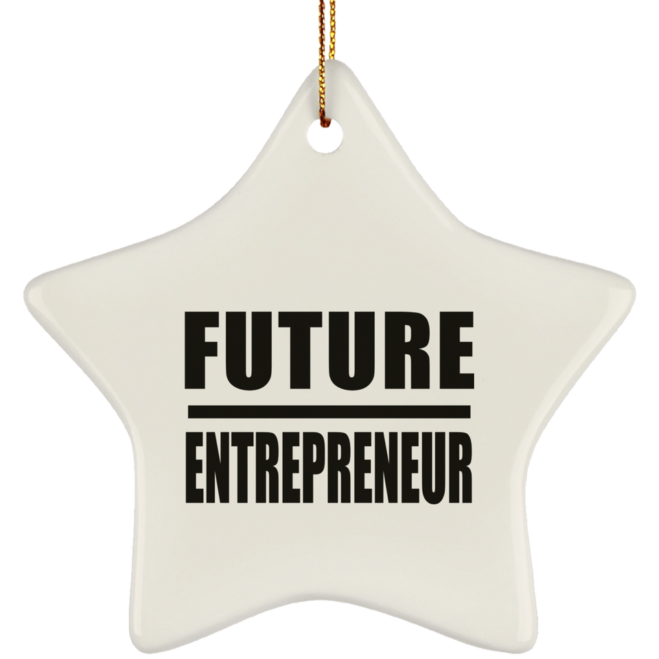 Future Entrepreneur - Star Ornament