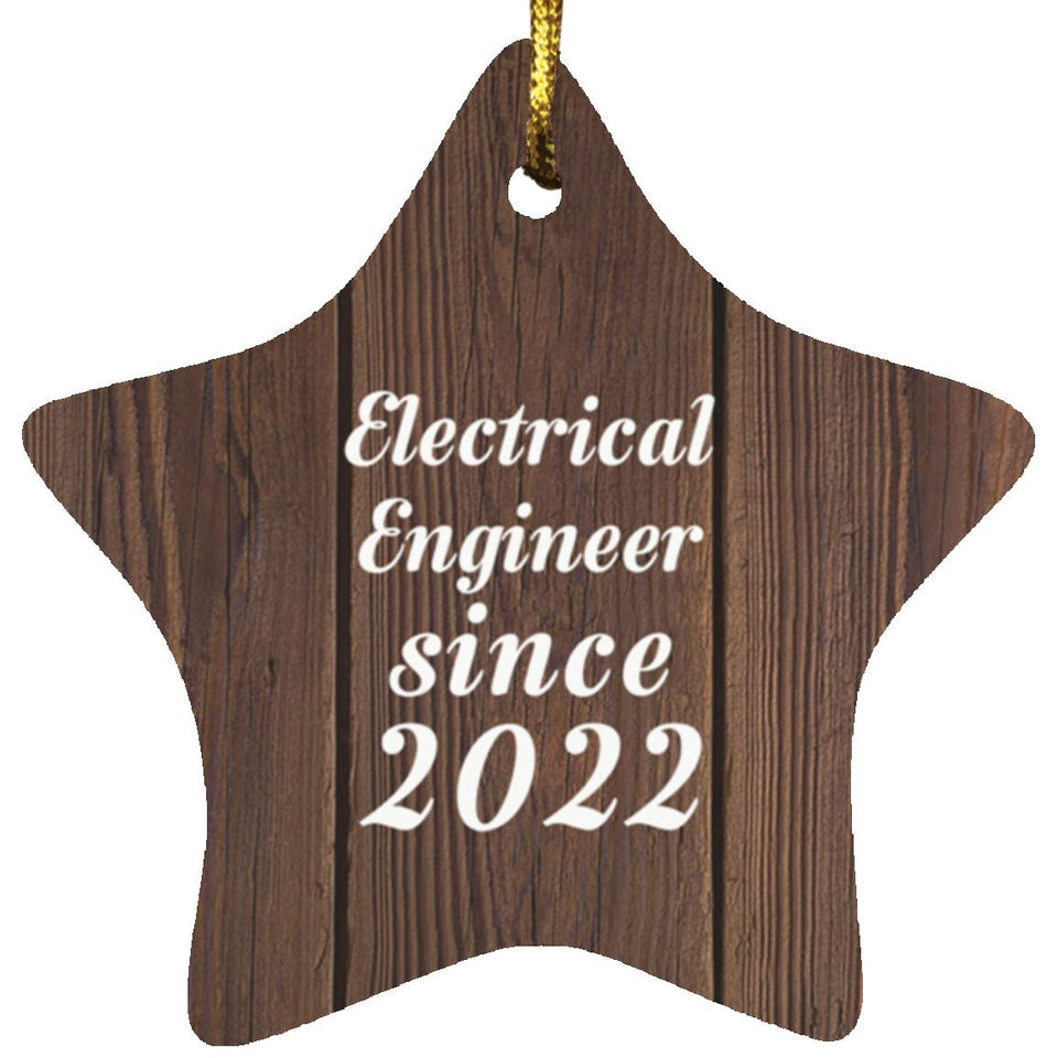 Electrical Engineer Since 2022 - Star Ornament D