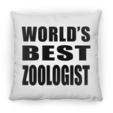 World's Best Zoologist - Throw Pillow
