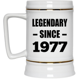 47th Birthday Legendary Since 1977 - Beer Stein