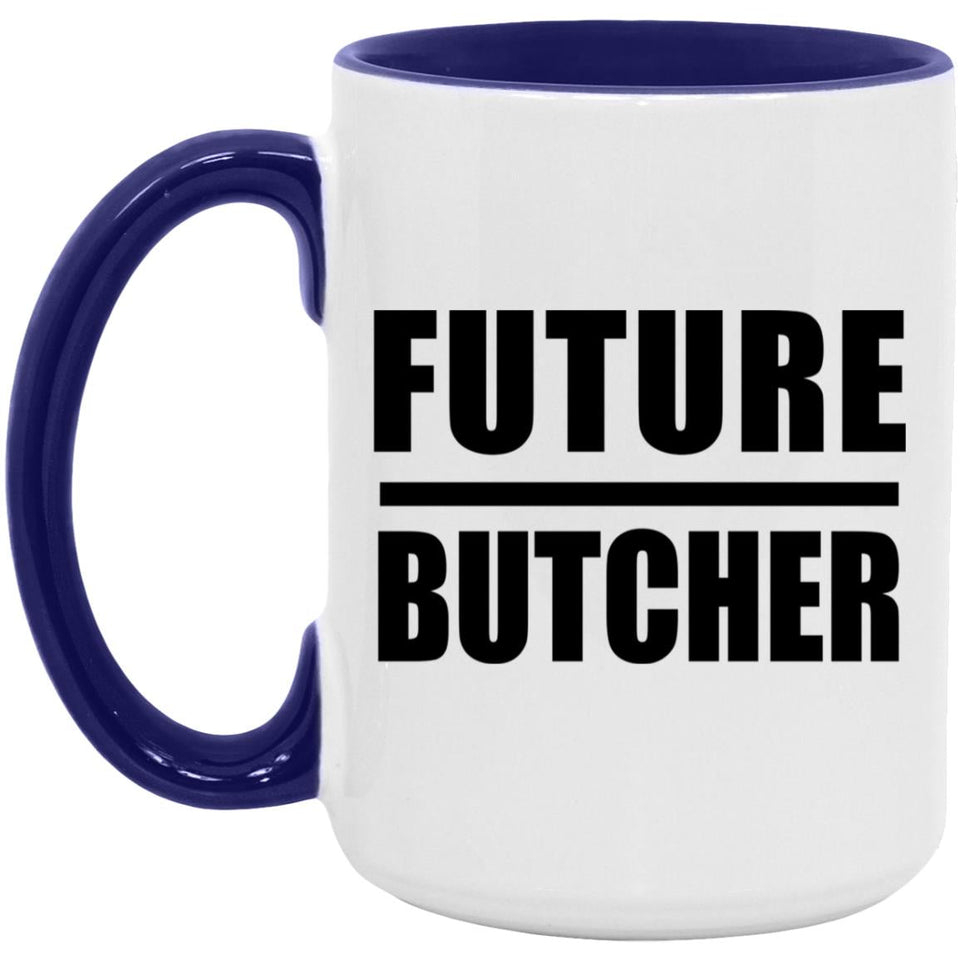 Future Butcher - 15oz Accent Mug Purple