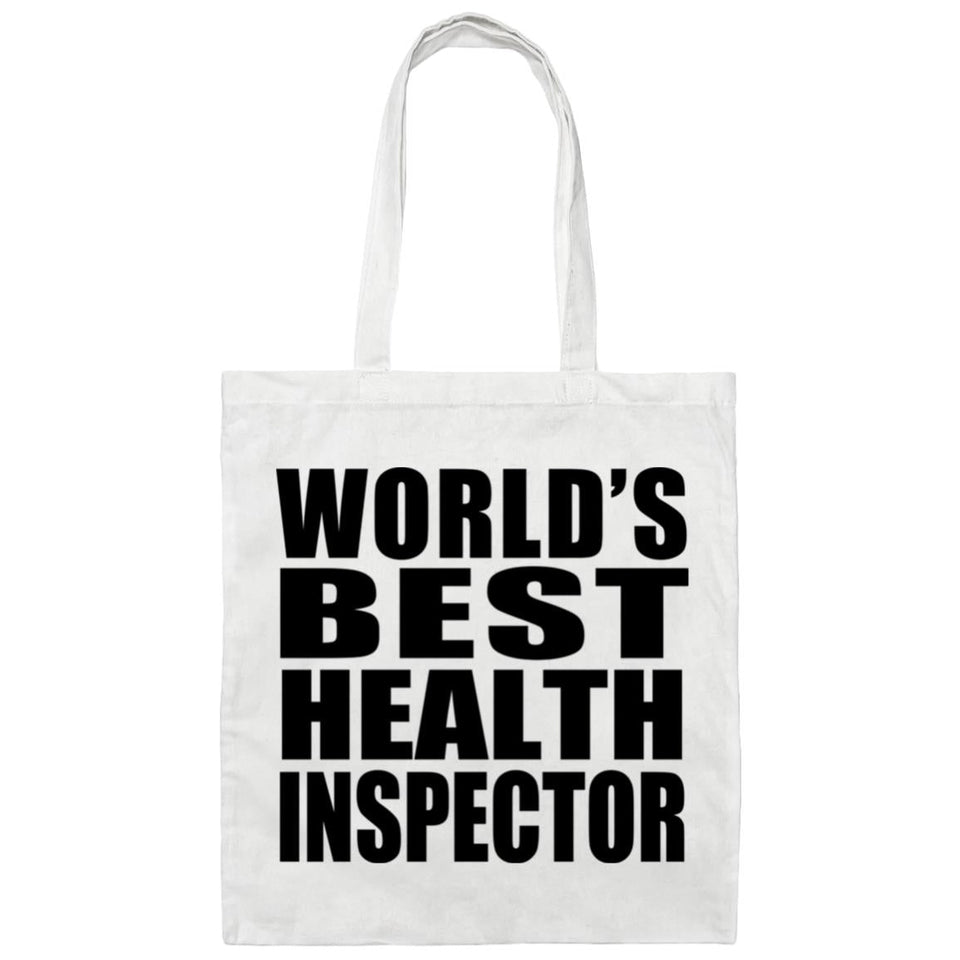 World's Best Health Inspector - Tote Bag White