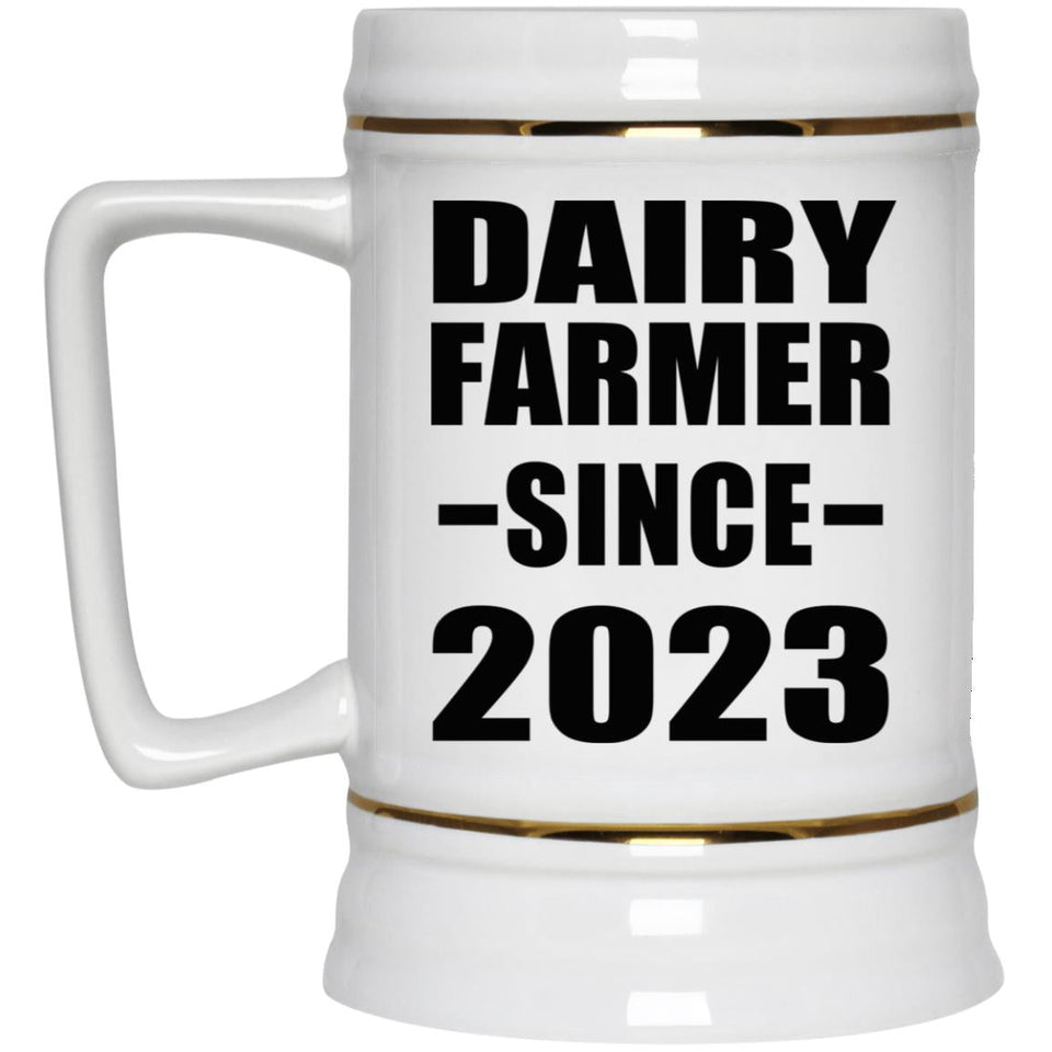 Dairy Farmer Since 2023 - Beer Stein
