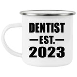 Dentist Established EST. 2023 - 12oz Camping Mug