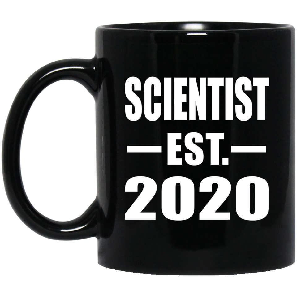 Scientist Established EST. 2020 - 11oz Coffee Mug Black