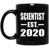 Scientist Established EST. 2020 - 11oz Coffee Mug Black