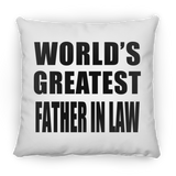 World's Greatest Father In Law - Throw Pillow