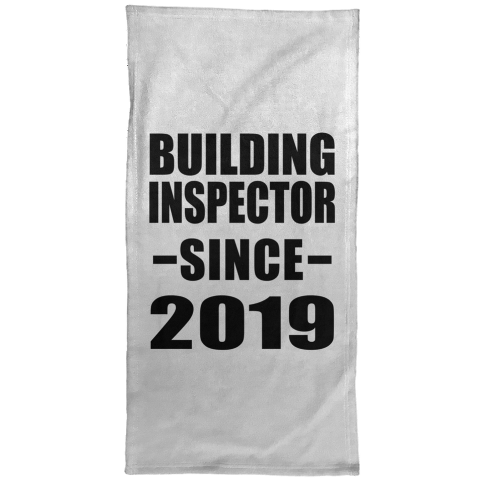 Building Inspector Since 2019 - Hand Towel