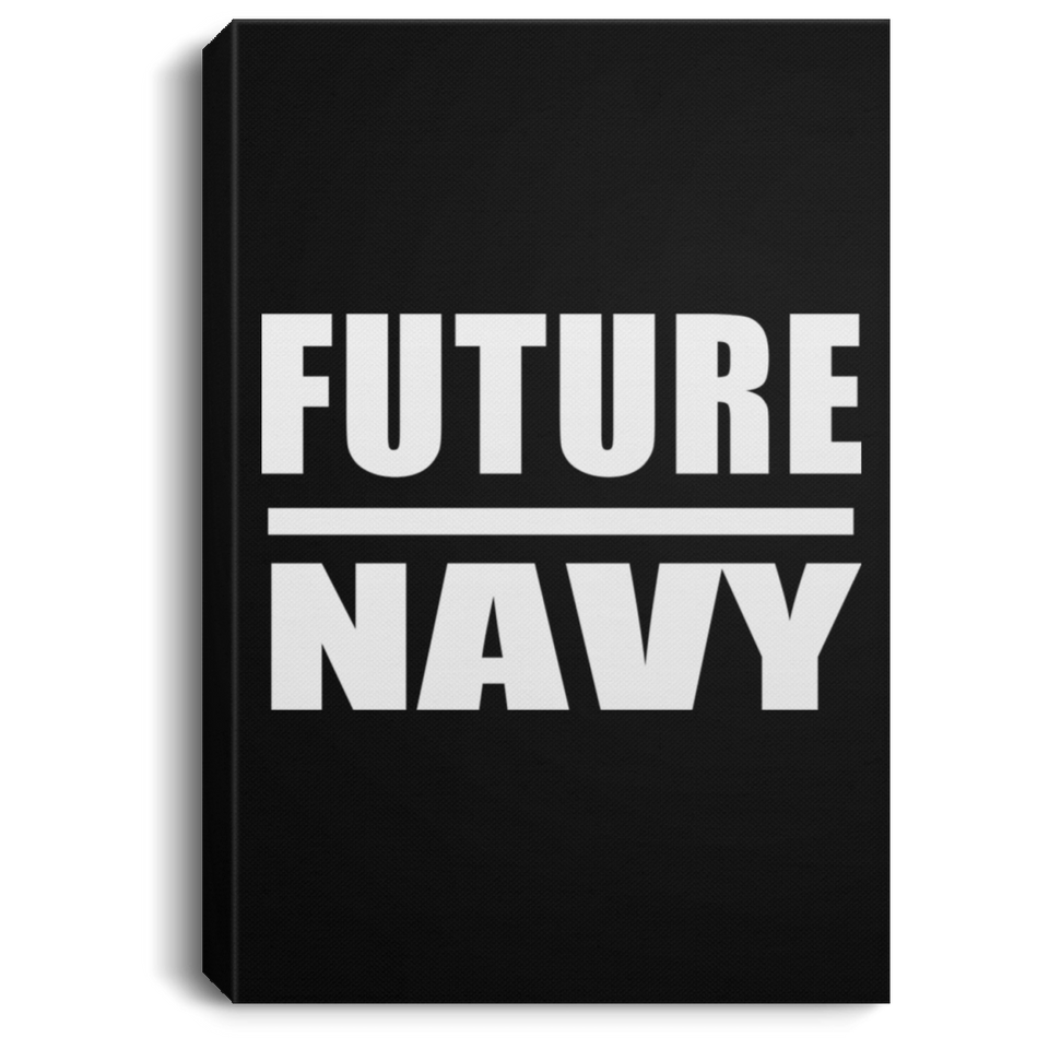 Future Navy - Canvas Portrait