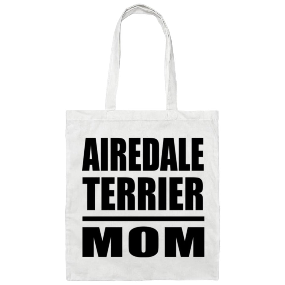 Airedale Terrier Mom - Tote Bag White