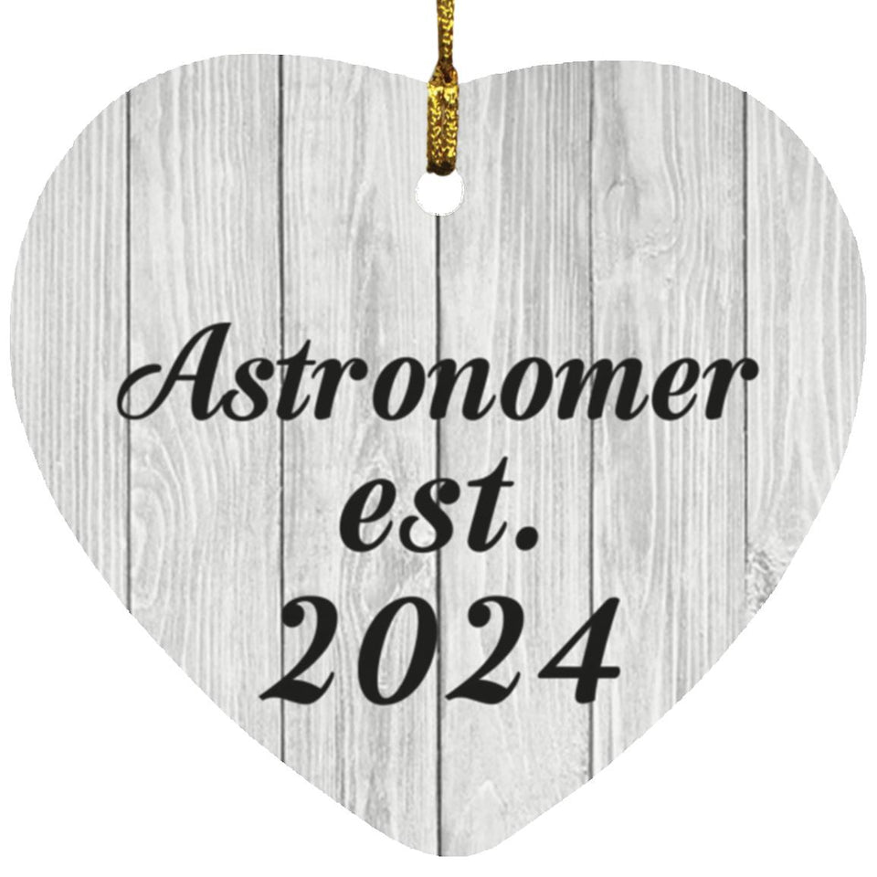 Astronomer Established Est. 2024 - Heart Ornament F