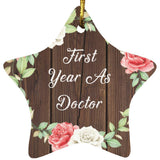 First Year As Doctor - Star Ornament A
