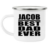 Jacob Best Dad Ever - 12oz Camping Mug
